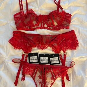 Honey Birdette Molly Red.